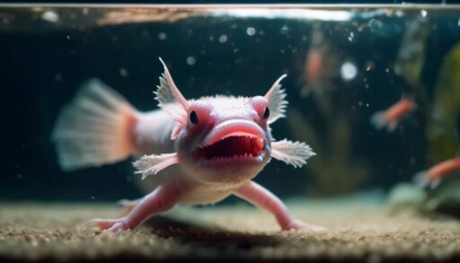 restless fish constantly exploring