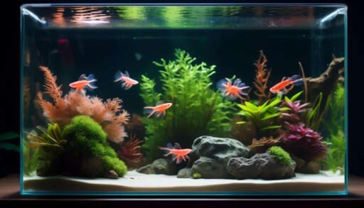 aquarium tank size and setup