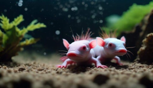 gender based characteristics in axolotls