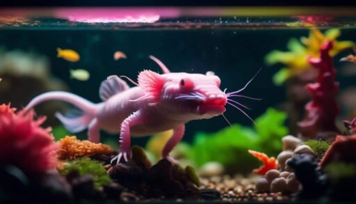 axolotl feeding and nutrition