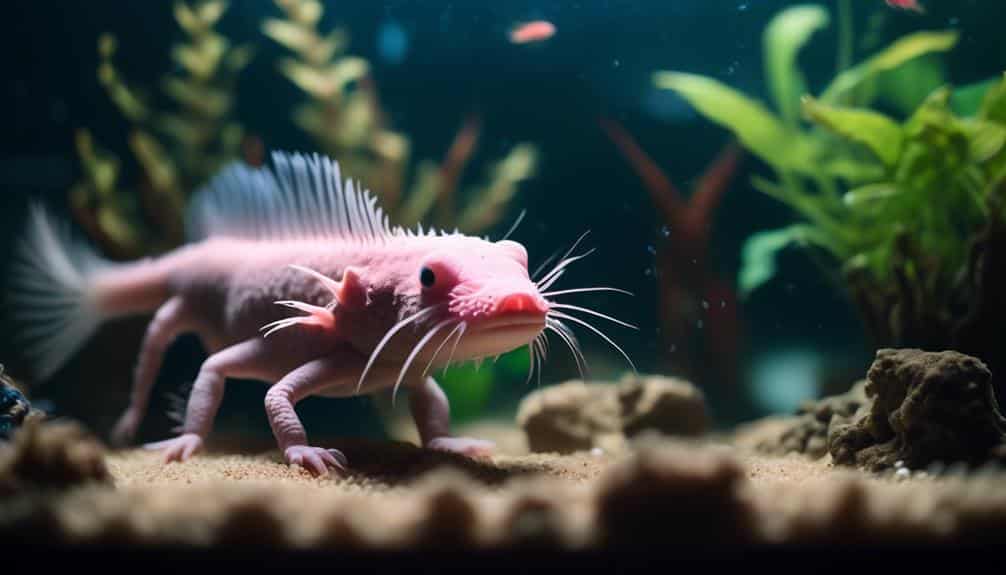 optimal tank conditions for axolotls