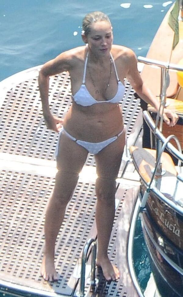 Sharon Stone: Rocking the Bikini at 65!