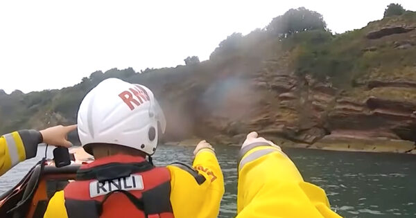 They Set Out To Find A Dog Who’d Fallen 100-Feet Down A Cliff