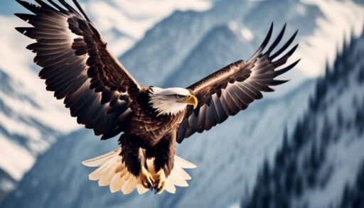 soaring through the sky