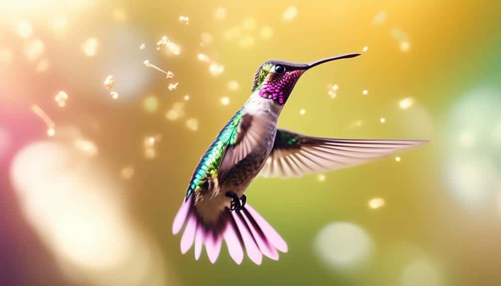 small bird with fast flight