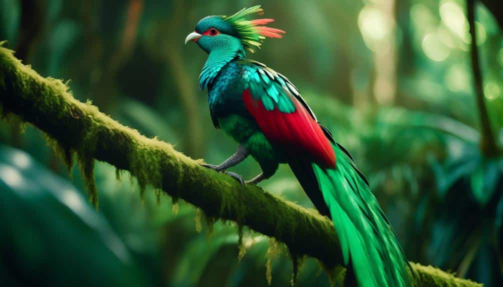 exquisite bird of paradise