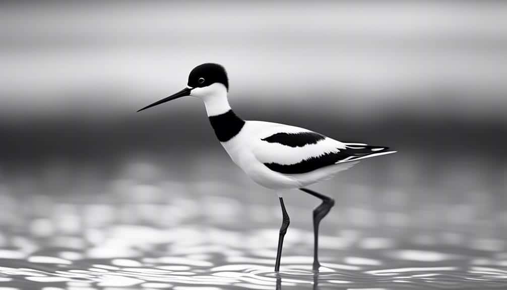 elegant wading bird species