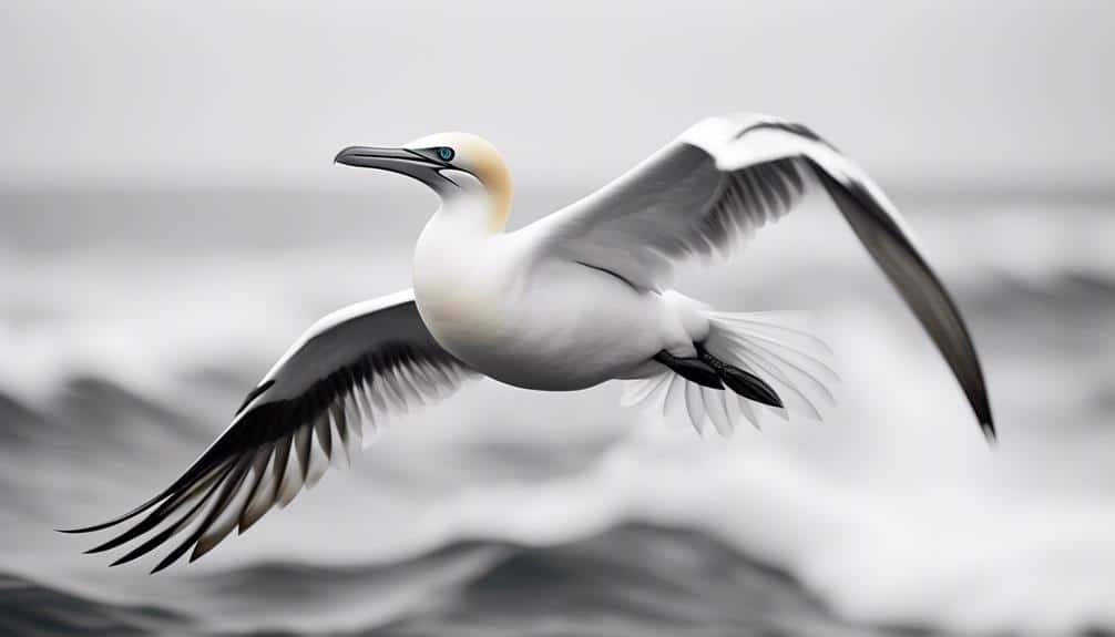 coastal seabird with speckled plumage