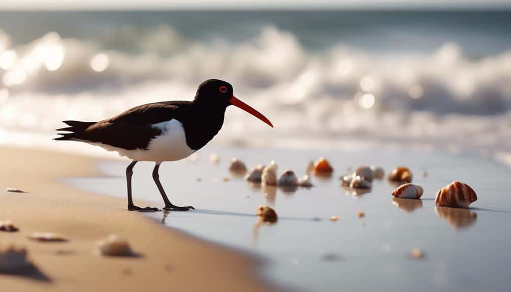 coastal bird with long beak