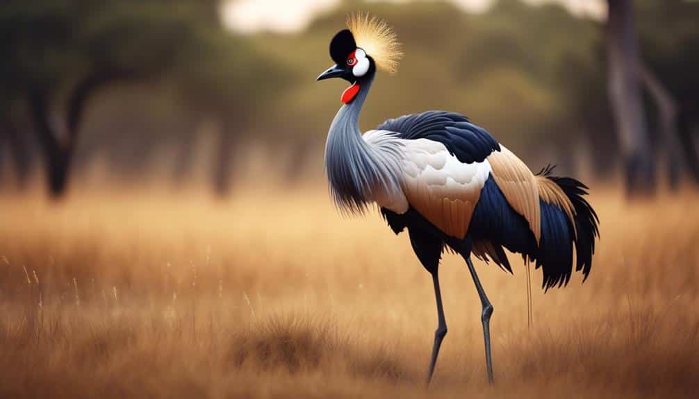 colorful bird with distinctive crest