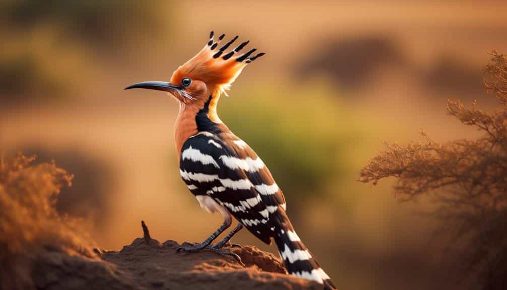 colorful bird with crest