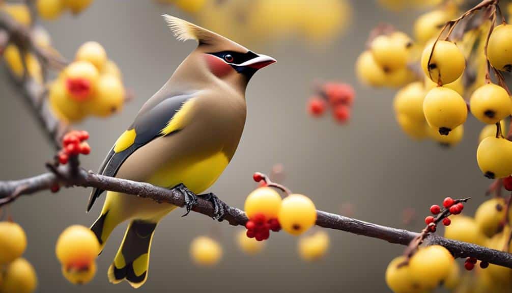 bird species with distinctive plumage