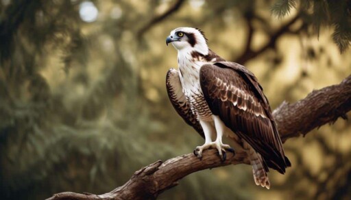 bird of prey with wings
