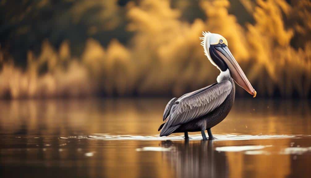 coastal bird with large beak