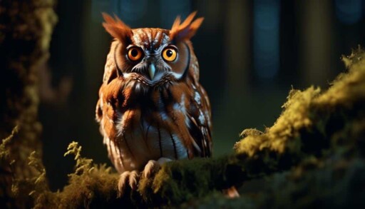 small nocturnal owl species