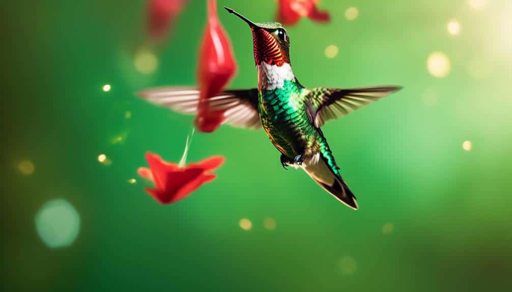 small iridescent bird species