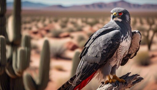 majestic predatory bird