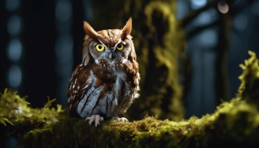 nocturnal owl species