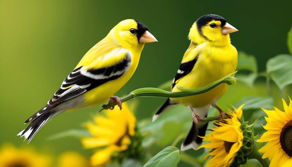 bright yellow bird species