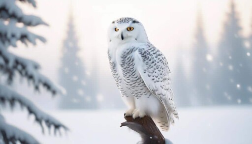 arctic bird of prey
