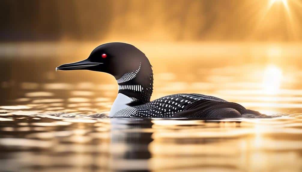 iconic bird of lakes