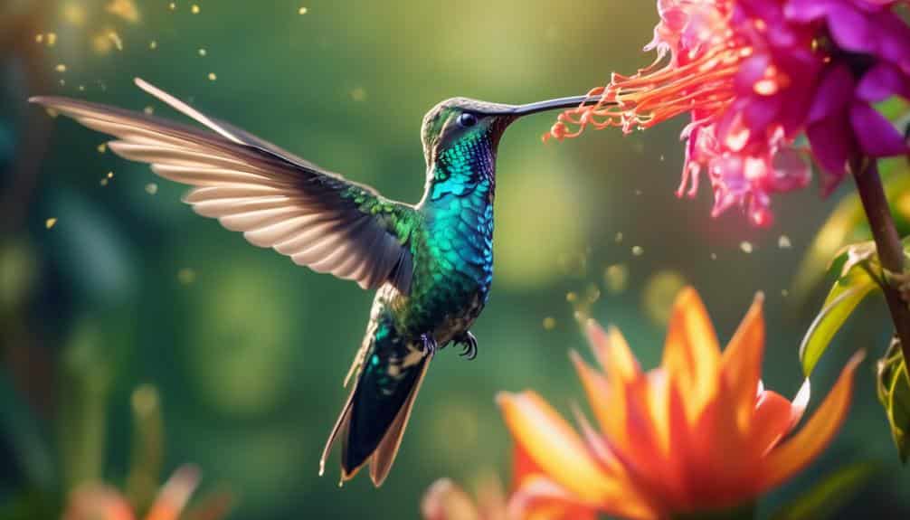 unique sword billed hummingbirds