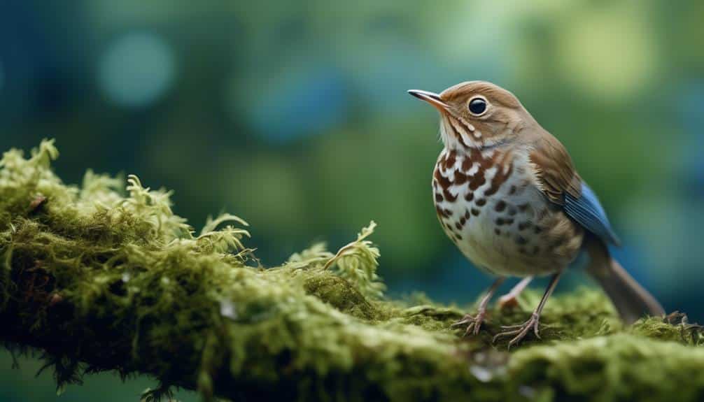 melodious bird in solitude