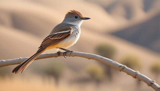 distinctive bird with ash colored throat