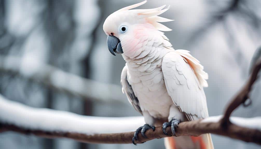curious and intelligent parrot