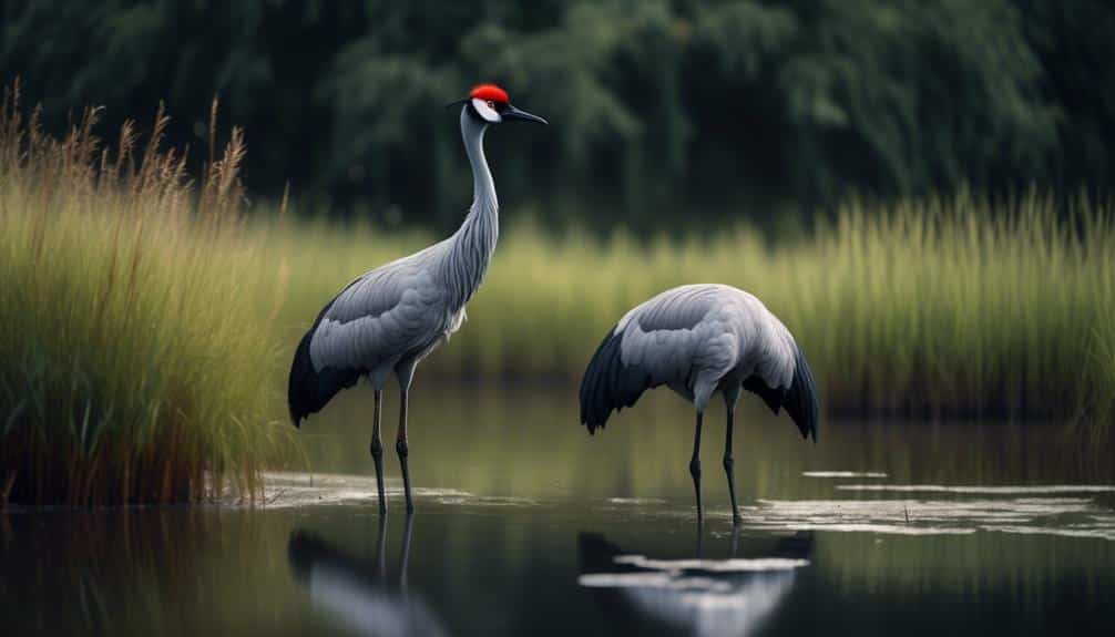 endangered bird species eurasian crane