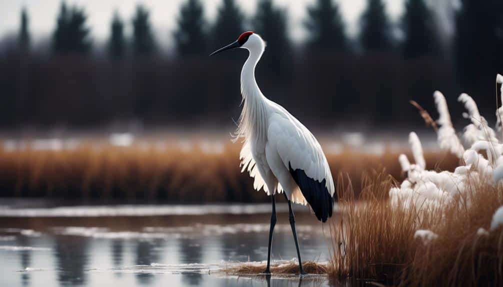endangered hooded crane population