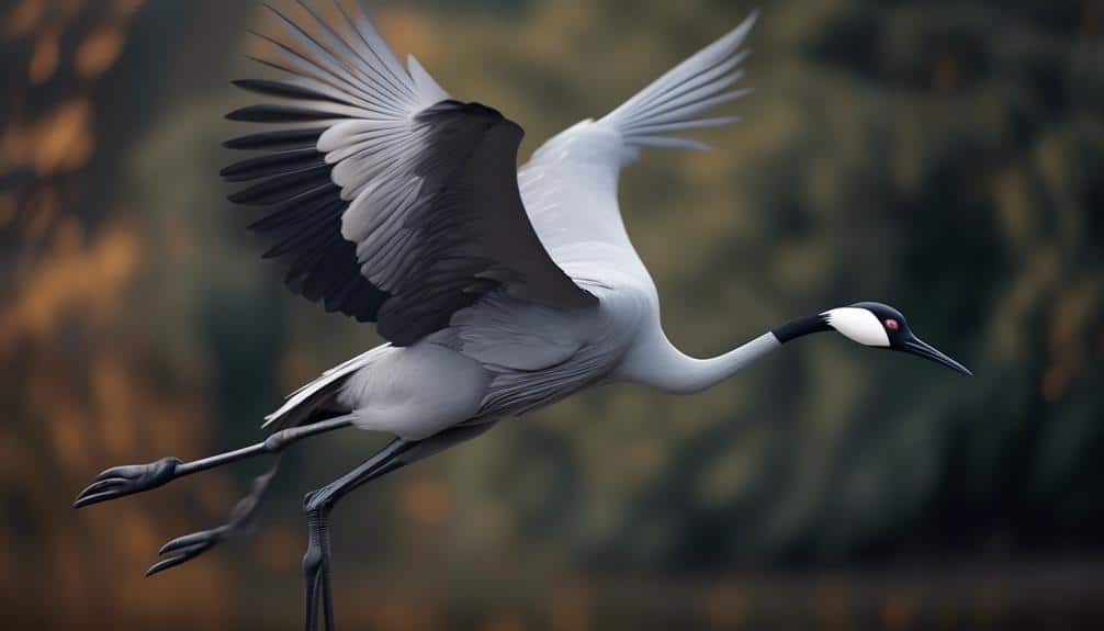 graceful bird with long legs