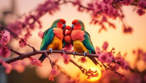 caring for pet lovebirds