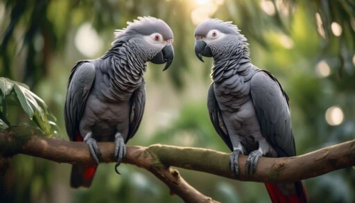 intelligent talkative parrots