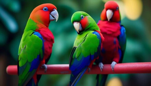 colorful australian parrot species