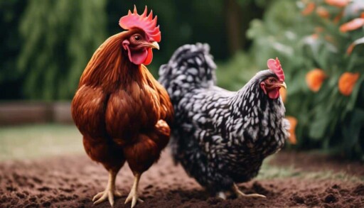 free range backyard chickens