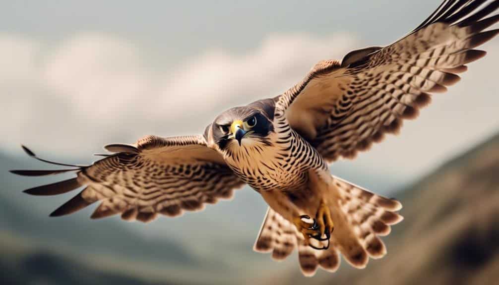 fast flying birds of prey