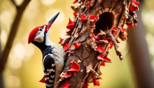 zany woodpecker antics