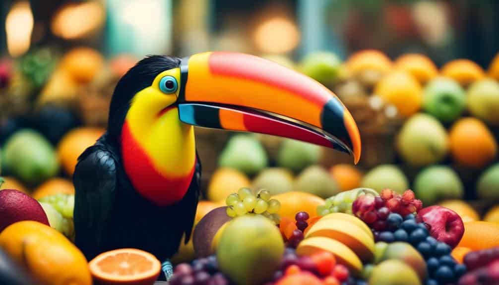 funny bird with large beak