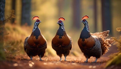 bird with feathered legs