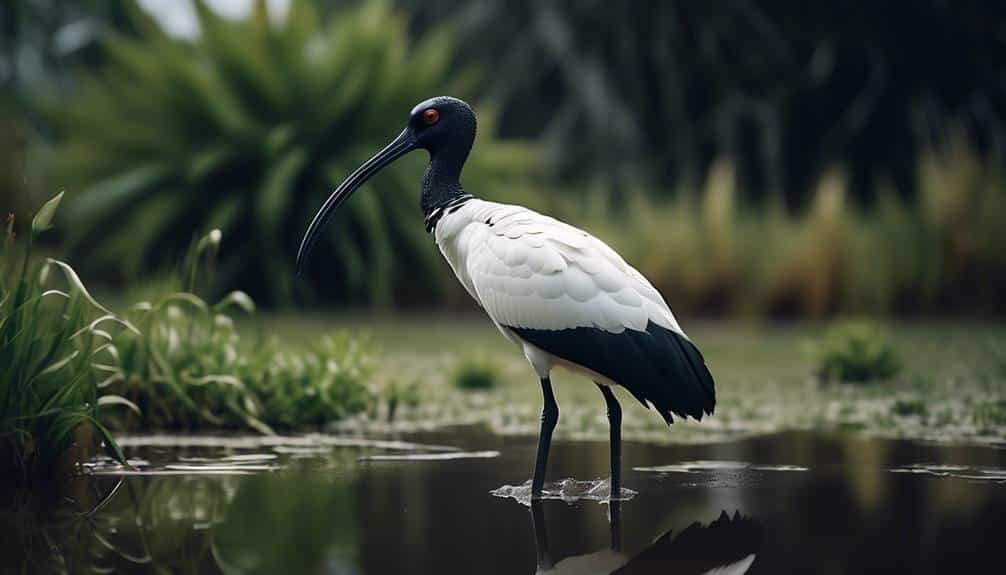 elegant african bird species