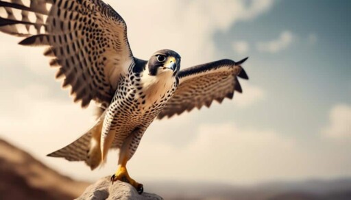 fast flying birds of prey