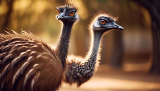 fast running australian flightless bird