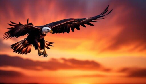 majestic birds soaring high