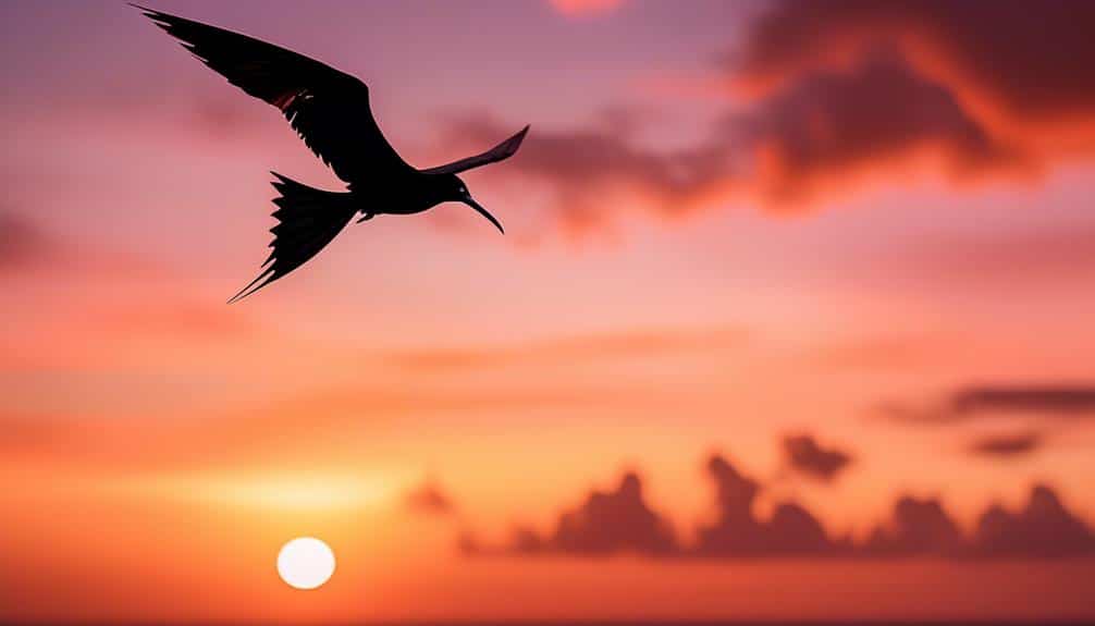majestic seabirds with long wings