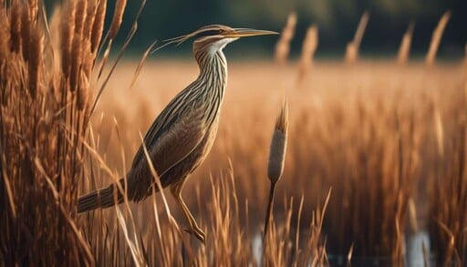 camouflage marsh dwelling wading birds