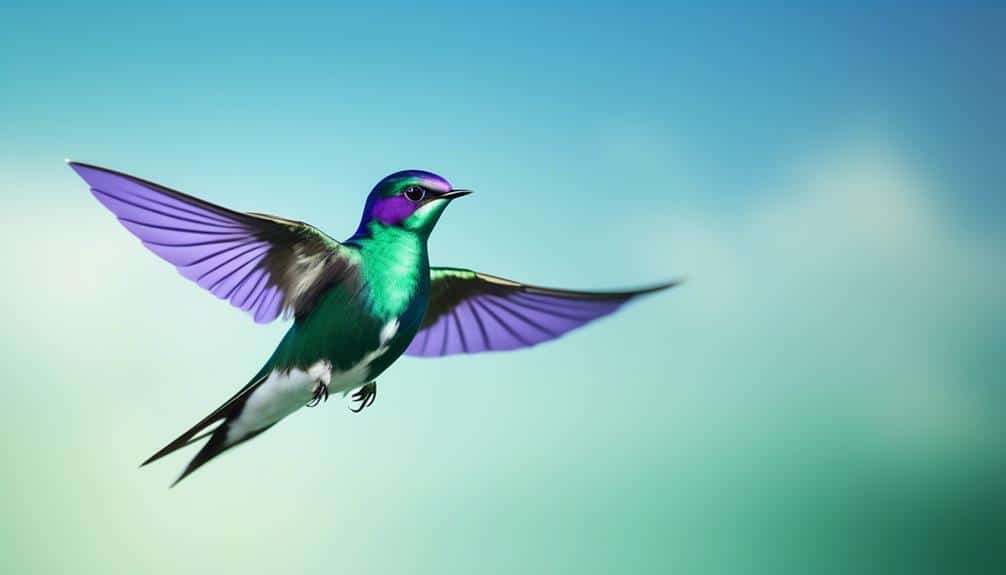 colorful swallow species