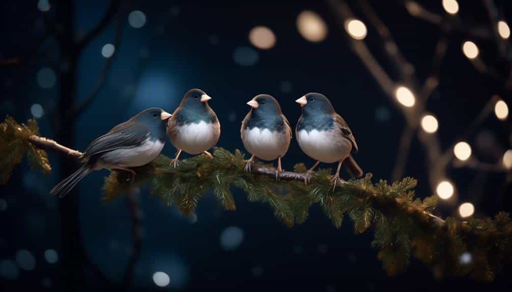 nocturnal birds in winter