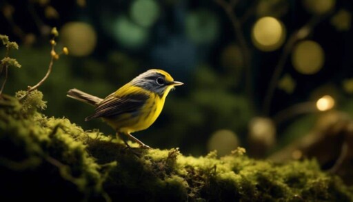 birds singing at night