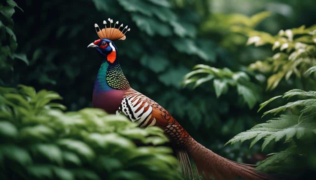 colorful himalayan bird species